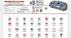 Desktop Screenshot of dispaco.ro